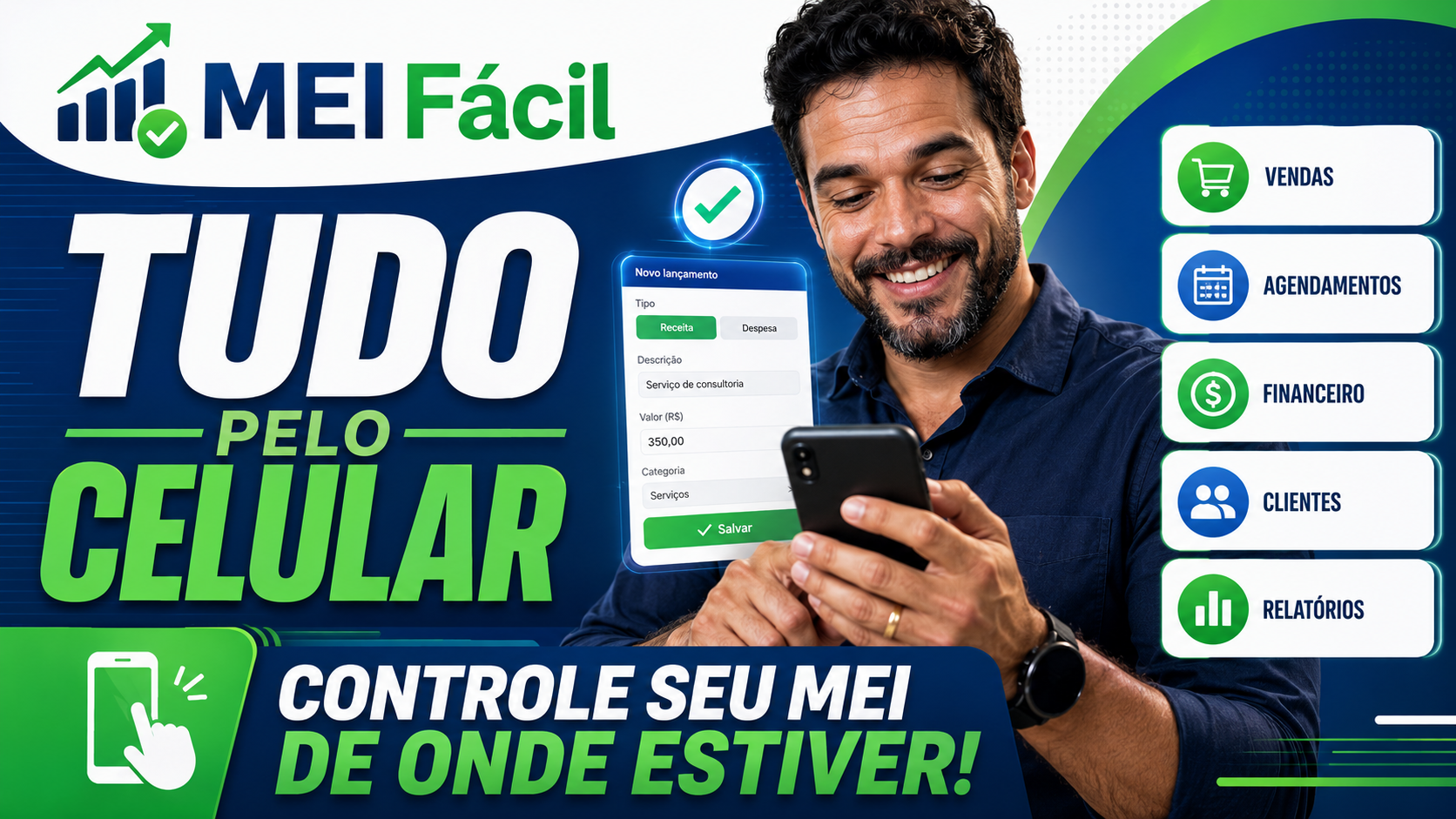 Visual da plataforma MEI 360Link